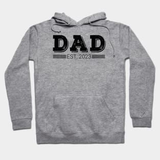 Promoted to Dad est 2023 Hoodie